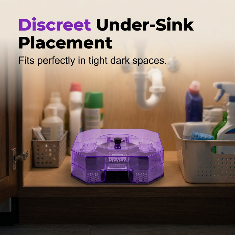 🪳 50% off! 🥳 Over 50,000 units sold in 2026! ♻️ Reusable cockroach trap – physical capture, no toxic spray required.