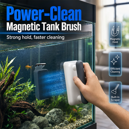 😱50% off! 🧽Aquarium glass cleaning sponge