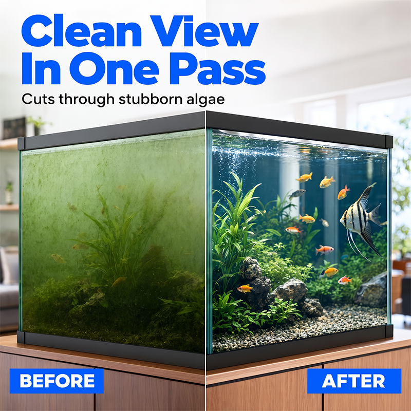 😱50% off! 🧽Aquarium glass cleaning sponge