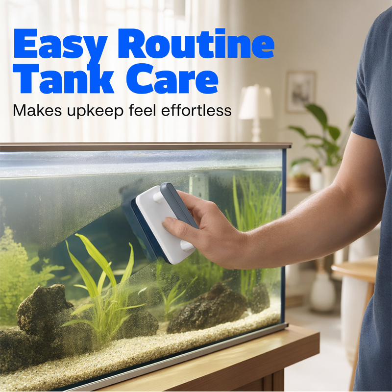 😱50% off! 🧽Aquarium glass cleaning sponge