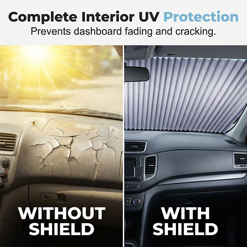 🧊Buy one get one free for a limited time!🧊Universal automotive windshield sunshade