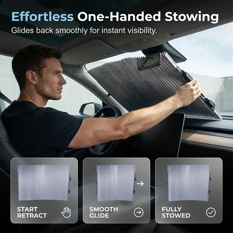 🧊Buy one get one free for a limited time!🧊Universal automotive windshield sunshade