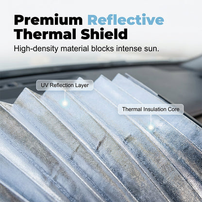 🧊Buy one get one free for a limited time!🧊Universal automotive windshield sunshade