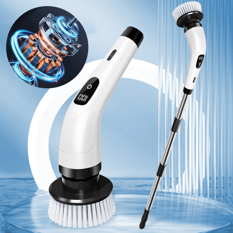 🧽8-in-1 Electric Cleaning Brush Set for Home Use