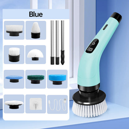 🧽8-in-1 Electric Cleaning Brush Set for Home Use
