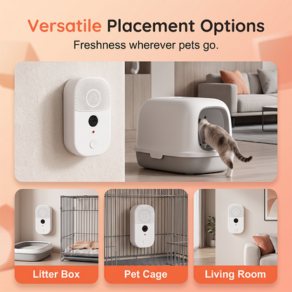 🔥Buy‑One‑Get‑One‑Free🔥2-in-1 Pet Air Purifier & Ultrasonic Mite Repellent Device