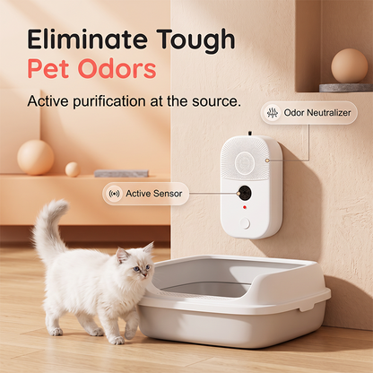 🔥Buy‑One‑Get‑One‑Free🔥2-in-1 Pet Air Purifier & Ultrasonic Mite Repellent Device