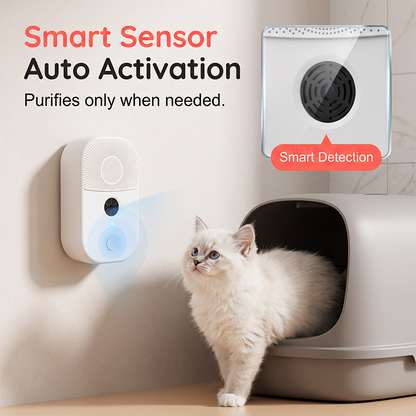 🔥Buy‑One‑Get‑One‑Free🔥2-in-1 Pet Air Purifier & Ultrasonic Mite Repellent Device