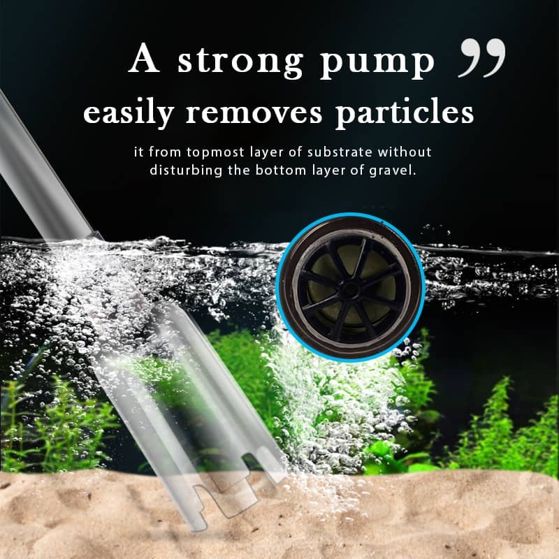🔥First 50 customers enjoy a 50% discount for a limited time!🔥Electric aquarium substrate cleaner