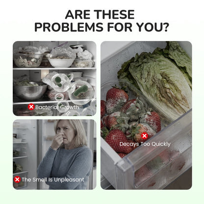 🧊 Portable Rechargeable Fridge Sterilizer – Reduce Odors & Keep Food Fresh