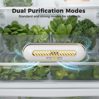 🧊 Portable Rechargeable Fridge Sterilizer – Reduce Odors & Keep Food Fresh