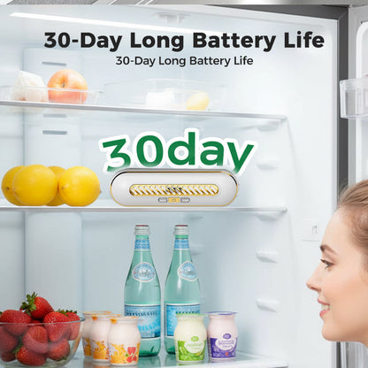 🧊 Portable Rechargeable Fridge Sterilizer – Reduce Odors & Keep Food Fresh