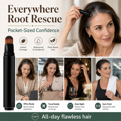 🔥Special Offer‑Buy 1 Get 1 FREE Instant Gray Hair Coverage Pen
