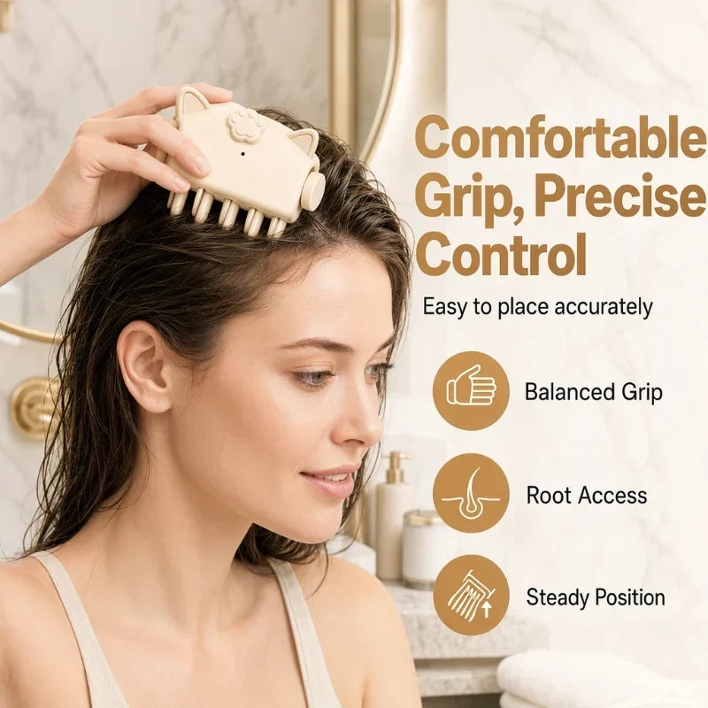 ⏳LAST DAY SALE ONLY 50%off🎉48K+ Sold 💇 Wireless Heated Volumizing Root Lift Clip, Portable Travel Hair Styling Tool for Flat Fine Hair