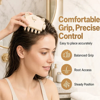 ⏳LAST DAY SALE ONLY 50%off🎉48K+ Sold 💇 Wireless Heated Volumizing Root Lift Clip, Portable Travel Hair Styling Tool for Flat Fine Hair