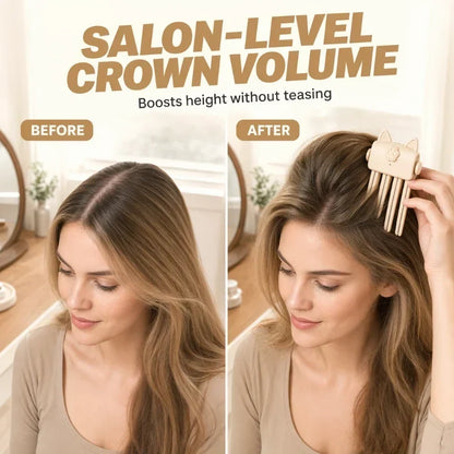 ⏳LAST DAY SALE ONLY 50%off🎉48K+ Sold 💇 Wireless Heated Volumizing Root Lift Clip, Portable Travel Hair Styling Tool for Flat Fine Hair