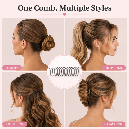 🔥6pcs/set🎁Flexible Invisible Grip Flyaway Hair Comb