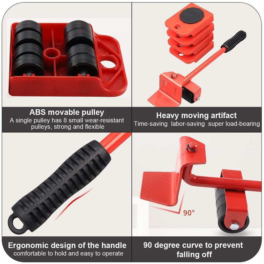 🛋️ Now at half price! 🔄 The ultimate furniture-moving tool—features 360° rotation and a load capacity of up to 800 lbs. 🏠