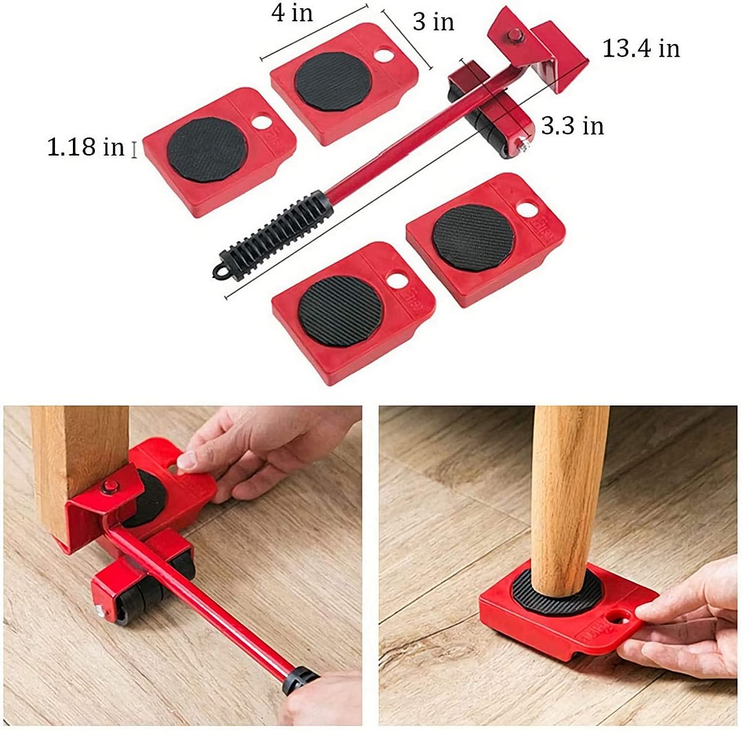 🛋️ Now at half price! 🔄 The ultimate furniture-moving tool—features 360° rotation and a load capacity of up to 800 lbs. 🏠