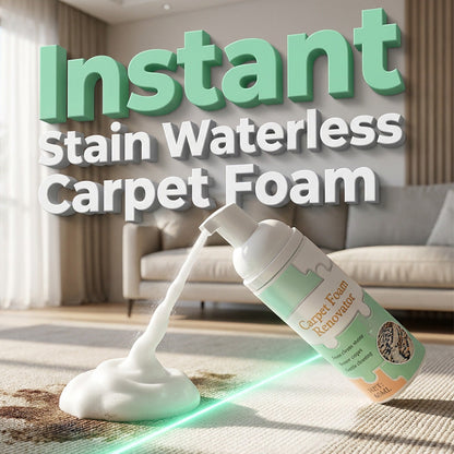 🔥Buy 1 Get 1 Free🔥 Waterless Carpet Foam Stain Remover (Towel Included)