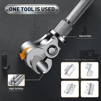 🔧 50% OFF ! 🚪 Universal Adjustable Door Hinge Wrench