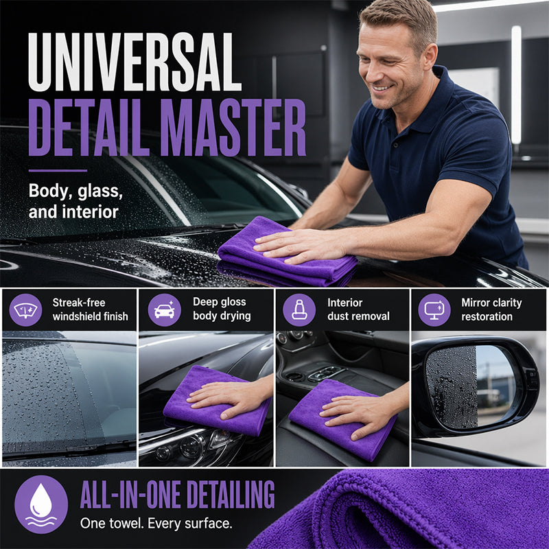Lint-Free Highly Absorbent Cleaning Cloth