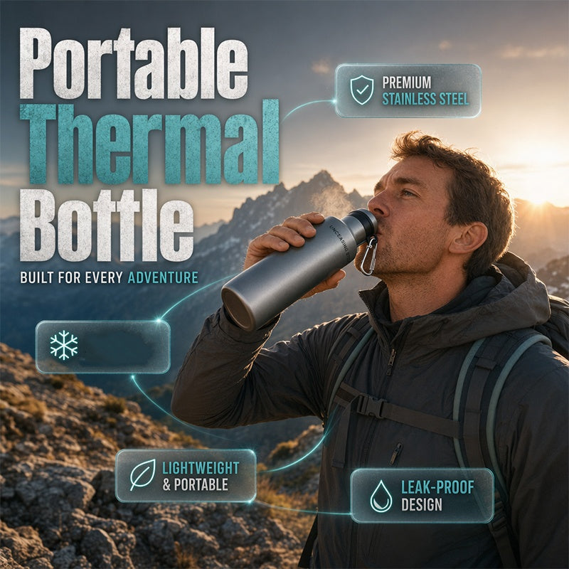 🔥 Sports Insulated Stainless Steel Cup🏃24H Cold