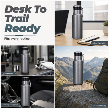🔥 Sports Insulated Stainless Steel Cup🏃24H Cold