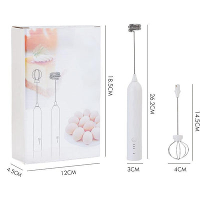 ☕ 50% OFF NOW!  🌀 Handheld Milk Frother