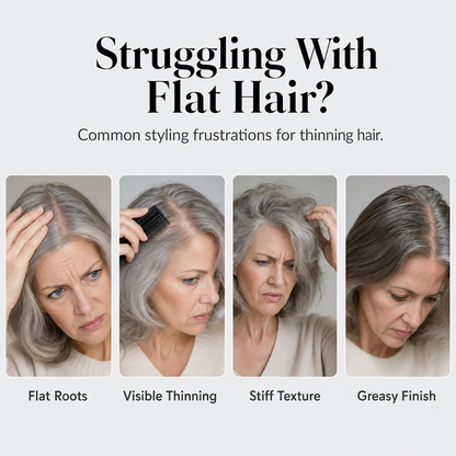 🔥🎁Buy 1 get 1 free🔥 Fluffy Hair Shaping Spray – Volume-Boosting Spray with Long-Lasting Hold & Peach Scent