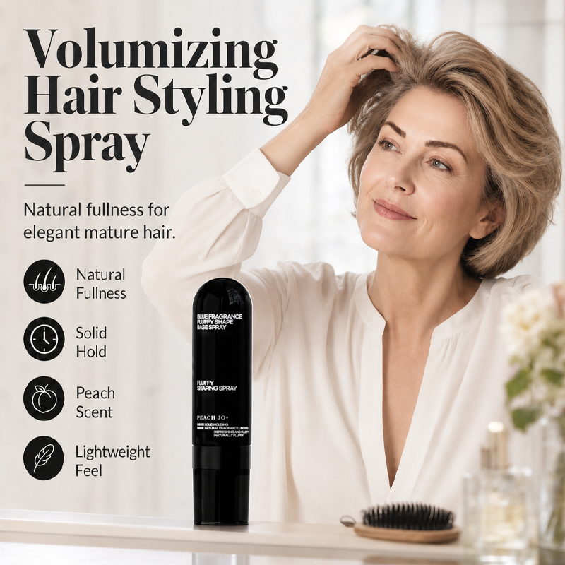 🔥🎁Buy 1 get 1 free🔥 Fluffy Hair Shaping Spray – Volume-Boosting Spray with Long-Lasting Hold & Peach Scent