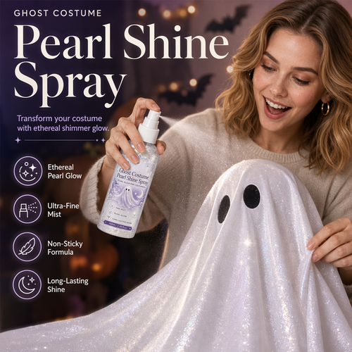 🥳2026 HOT SALE🥳💞50K+ SOLD!🎃✨ 50% OFF! Halloween Pearl Glow Costume Spray – Ultra‑fine mist adds magical pearlescent shine to any outfit. Spray & glow – no sewing, no glue! 👻💫