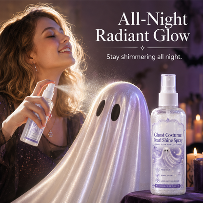 🥳2026 HOT SALE🥳💞50K+ SOLD!🎃✨ 50% OFF! Halloween Pearl Glow Costume Spray – Ultra‑fine mist adds magical pearlescent shine to any outfit. Spray & glow – no sewing, no glue! 👻💫