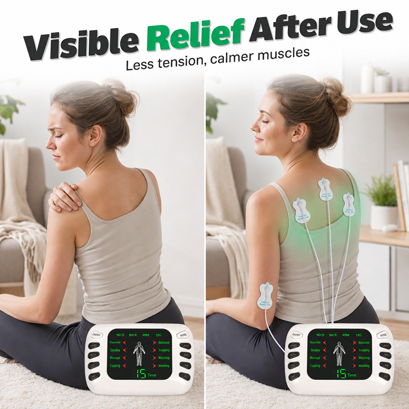 Portable Electric Massage Device for Fatigue Relief