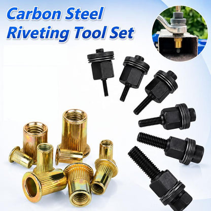 ⏳Limited-time 50% off⏰M3 to M12 Rivet Nut Tool Kit