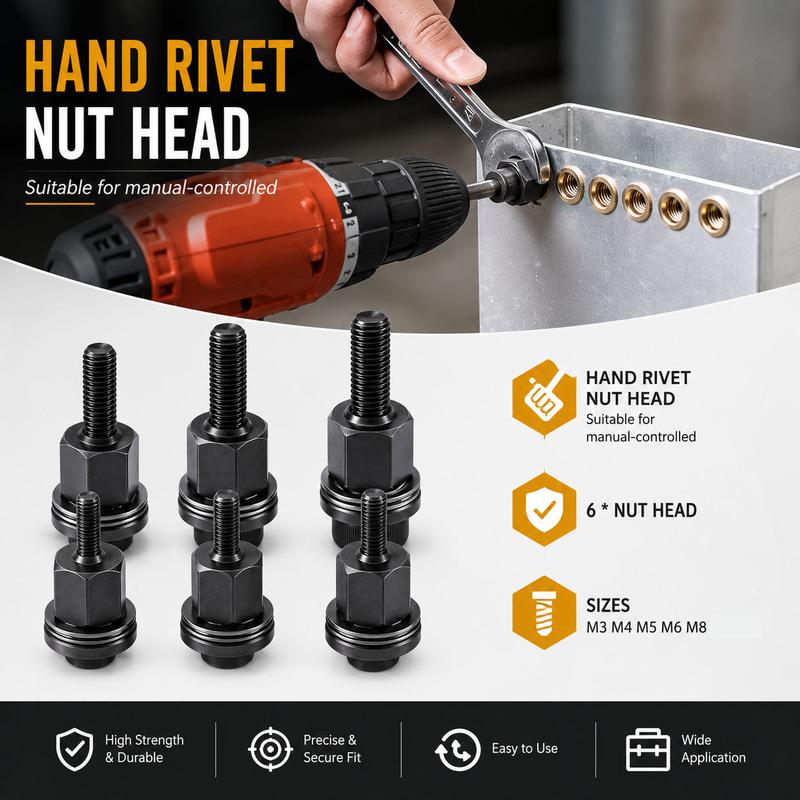 ⏳Limited-time 50% off⏰M3 to M12 Rivet Nut Tool Kit