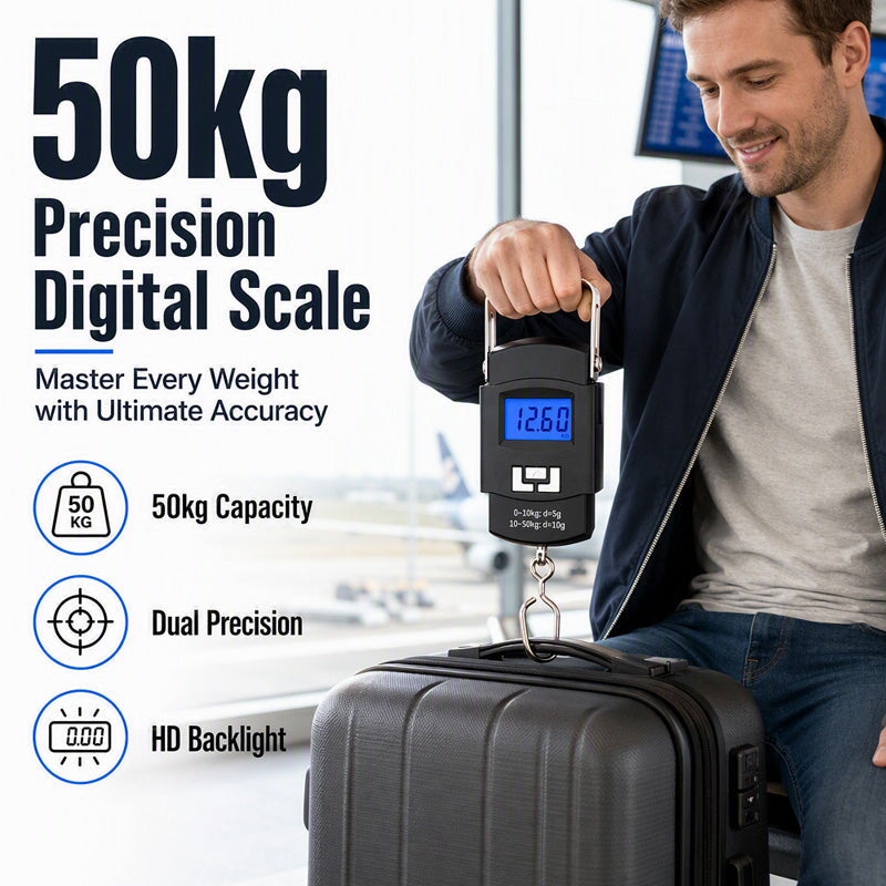 ✈️🧳Mini Portable Digital Luggage Scale