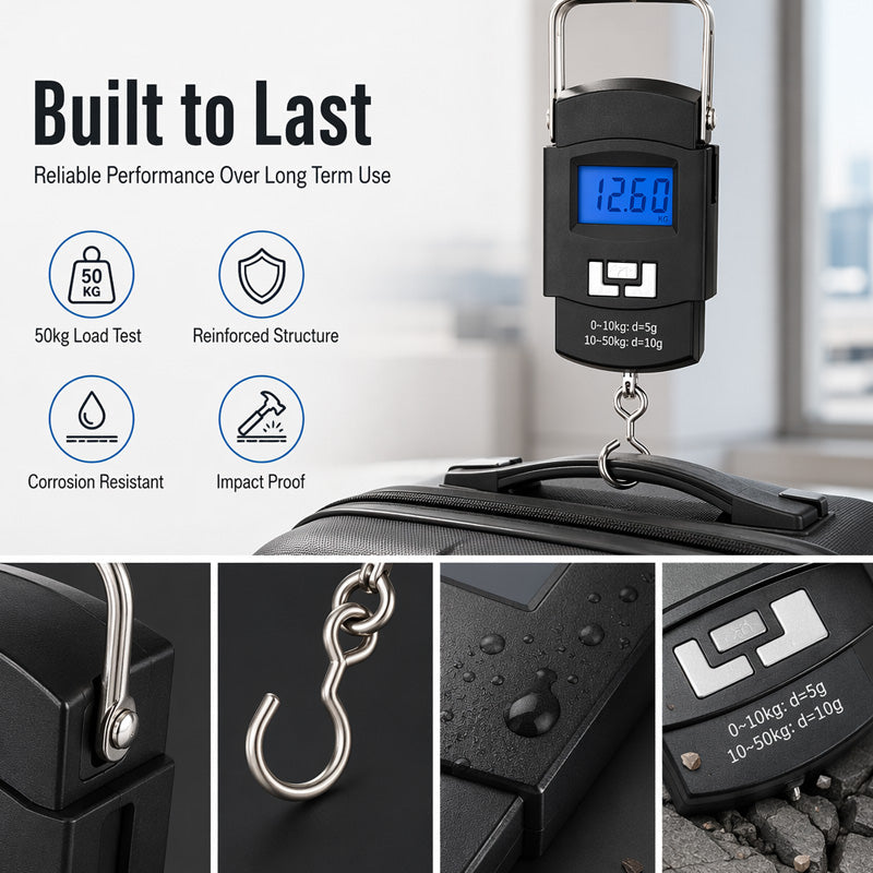✈️🧳Mini Portable Digital Luggage Scale