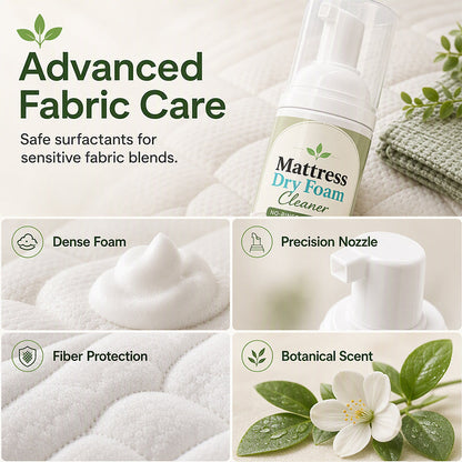 💕Buy 2 Get 1 Free🎁No-Rinse Mattress Dry Foam Cleaner‑Deep Stain Remover Foam Spray🛏️