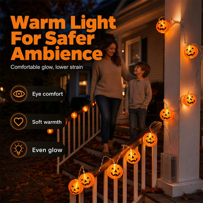 🎃🍂Halloween Pumpkin String Lights