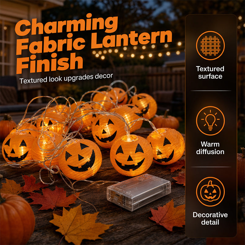 🎃🍂Halloween Pumpkin String Lights