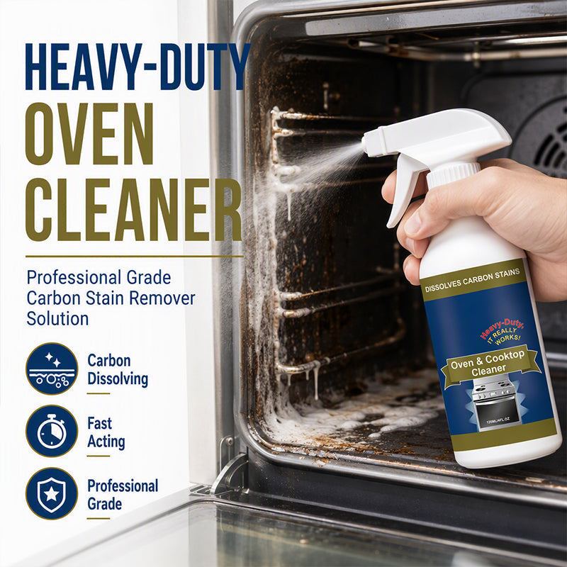 🍳HOT SALE 50% OFF🔥Heavy Duty Oven & Cooktop Cleaner Spray