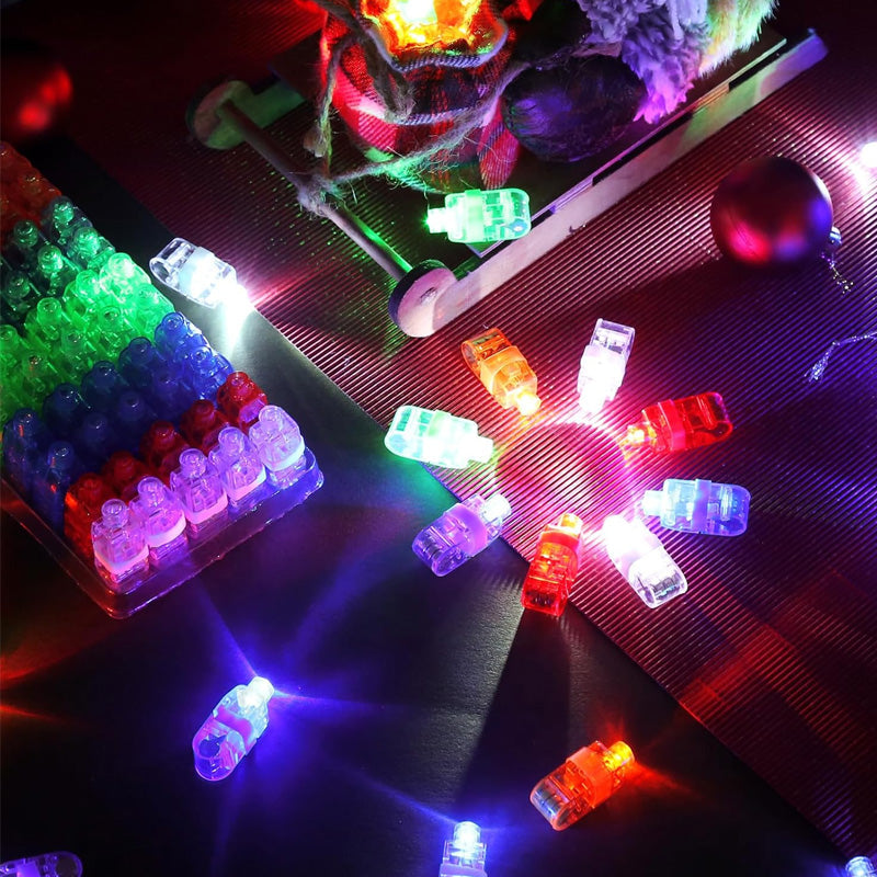 👻Halloween Hot Sale 🎃First 50 Customers Enjoy 50% Off🎃 Mini Colorful LED Finger Lights –