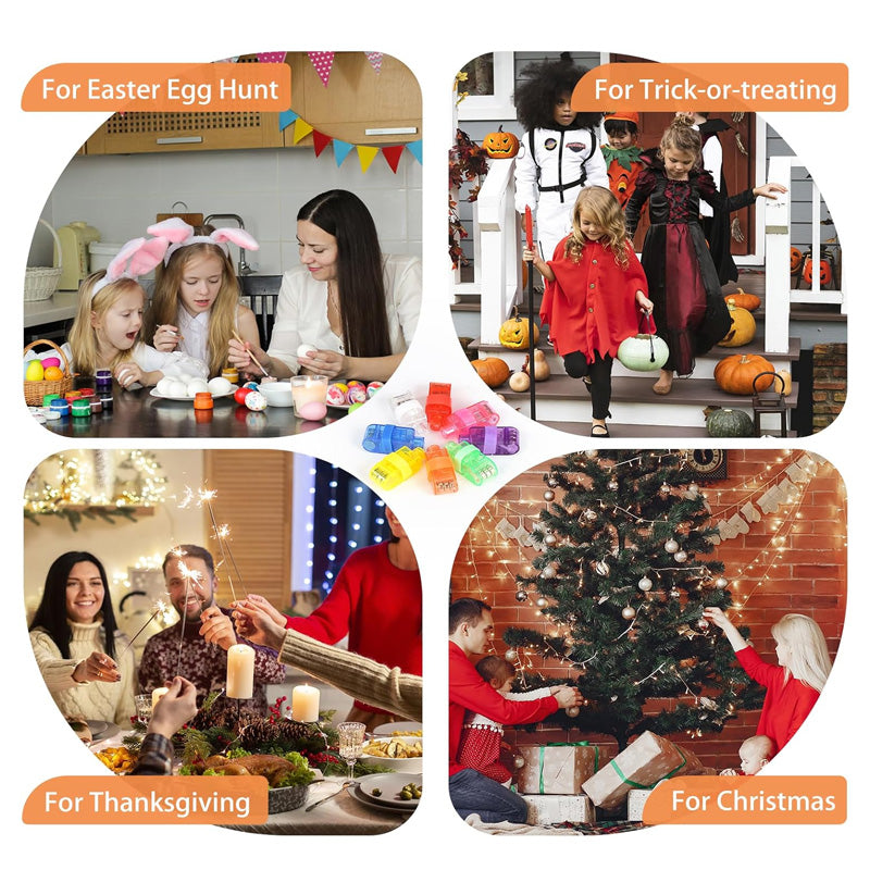 👻Halloween Hot Sale 🎃First 50 Customers Enjoy 50% Off🎃 Mini Colorful LED Finger Lights –