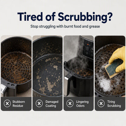 🥘🫕Deep Cleaning Air Fryer Foam Cleaner