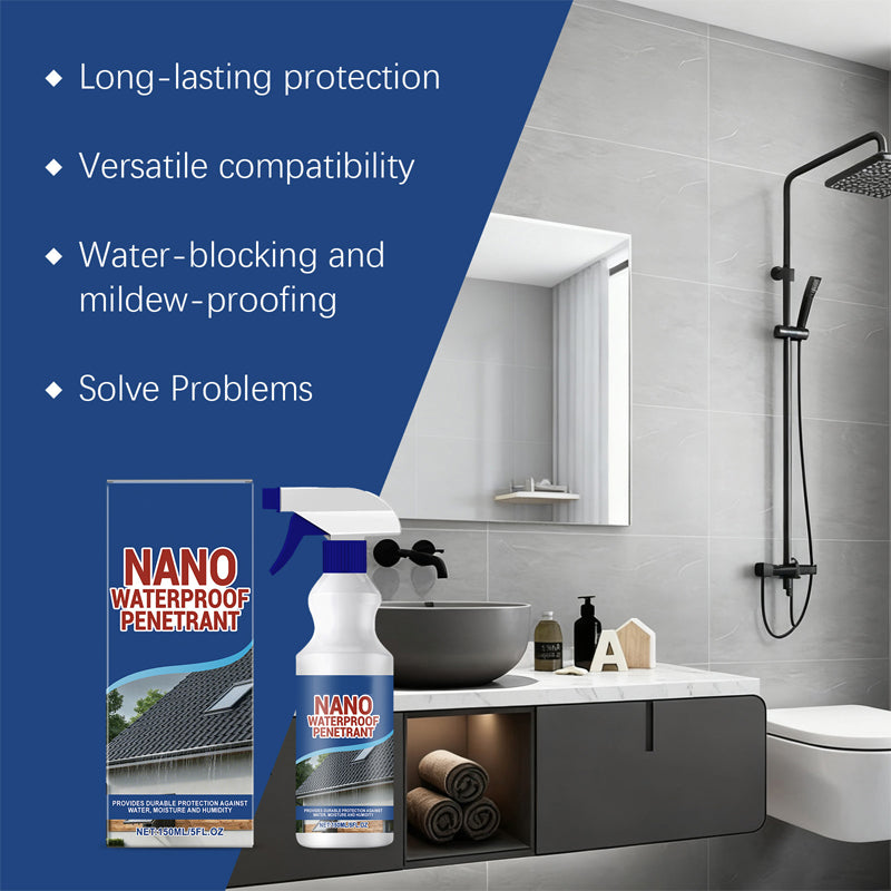🔥Buy 1 Get 1 Free🔥 Waterproof Sealing Spray – Deep-Penetrating Formula for Roofs & Walls – Ideal for Concrete, Brick, Grout & Balconies 🏠🛡️