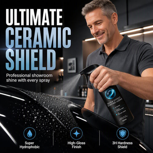 📢📢50% OFF !! ⏰Quick Shine Car Coating Spray