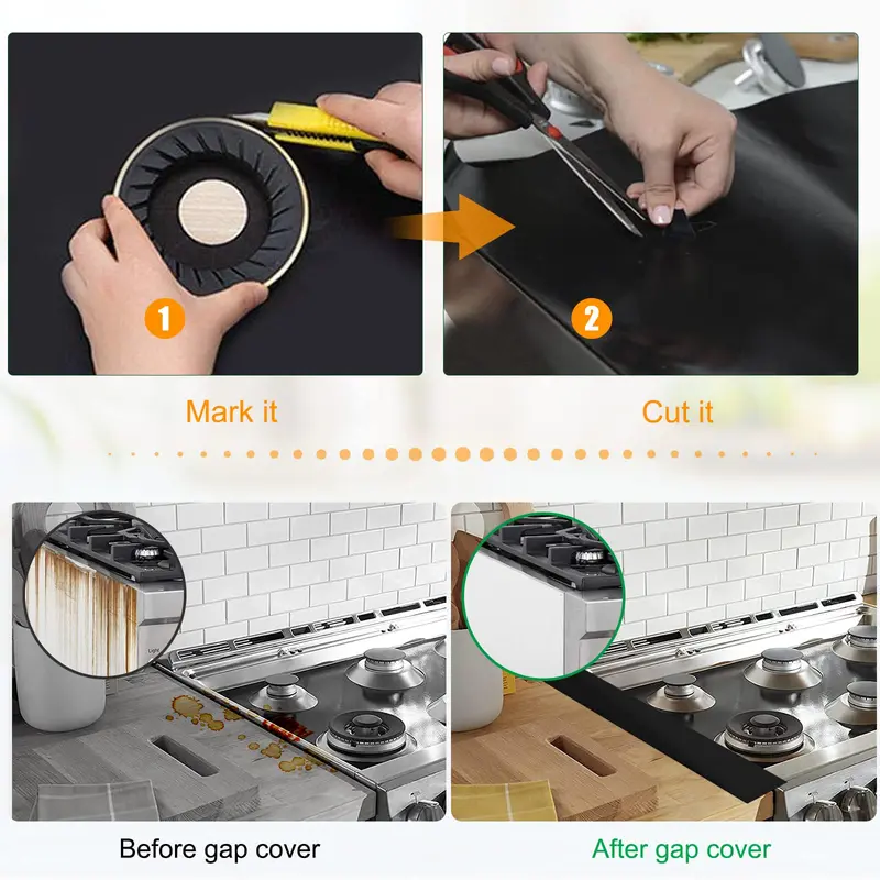 🎉 2026 Sale — Over 21,000 Sold! 🔥 Reusable Gas Stove Burner Protectors – Heat-Resistant to 260°C, Non-Stick, Easy Clean – Keeps Your Stove Looking New! ✨