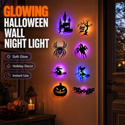 🕷️🍂🎃Halloween Glow in Dark Wall Stickers