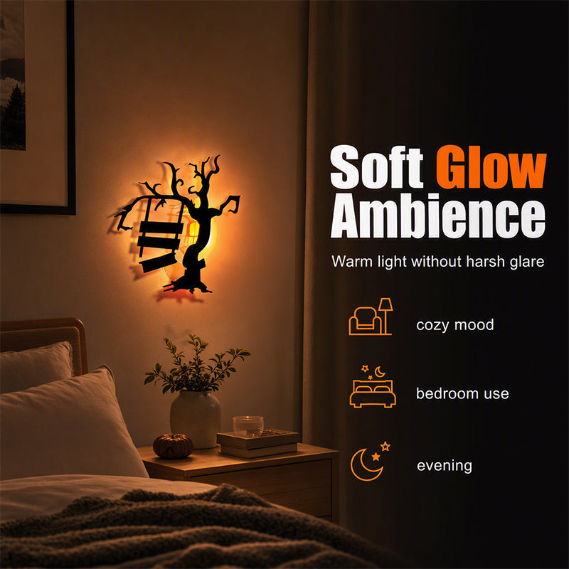 🕷️🍂🎃Halloween Glow in Dark Wall Stickers